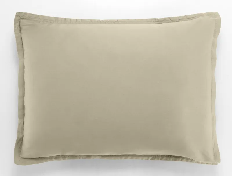 Taie d'oreiller en satin de coton — 50x70 cm — Lin