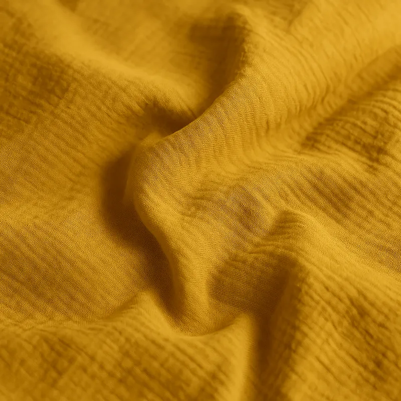 Housse de couette en gaze de coton — 240x220 cm — Safran