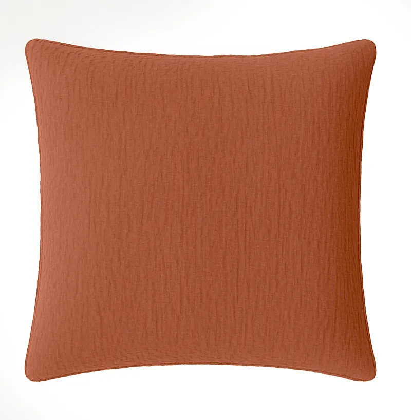 Taie d'oreiller en gaze de coton — 65x65 cm — Safran